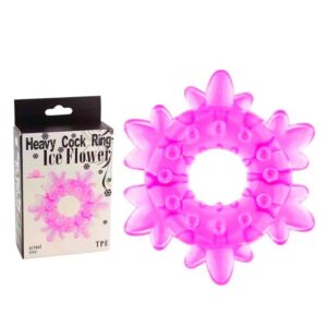 ANILLO HEAVY COCK RING ICE FLOWER